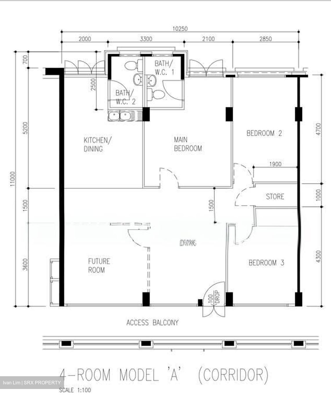 Blk 190 Pasir Ris Street 12 (Pasir Ris), HDB 4 Rooms #551373401